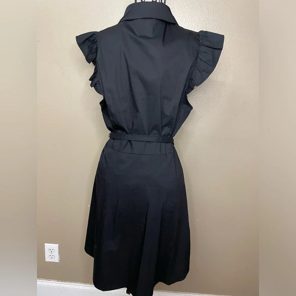 Women’s (XL)Black Forever 21 Midi Dress W/Strap - Picture 6 of 6